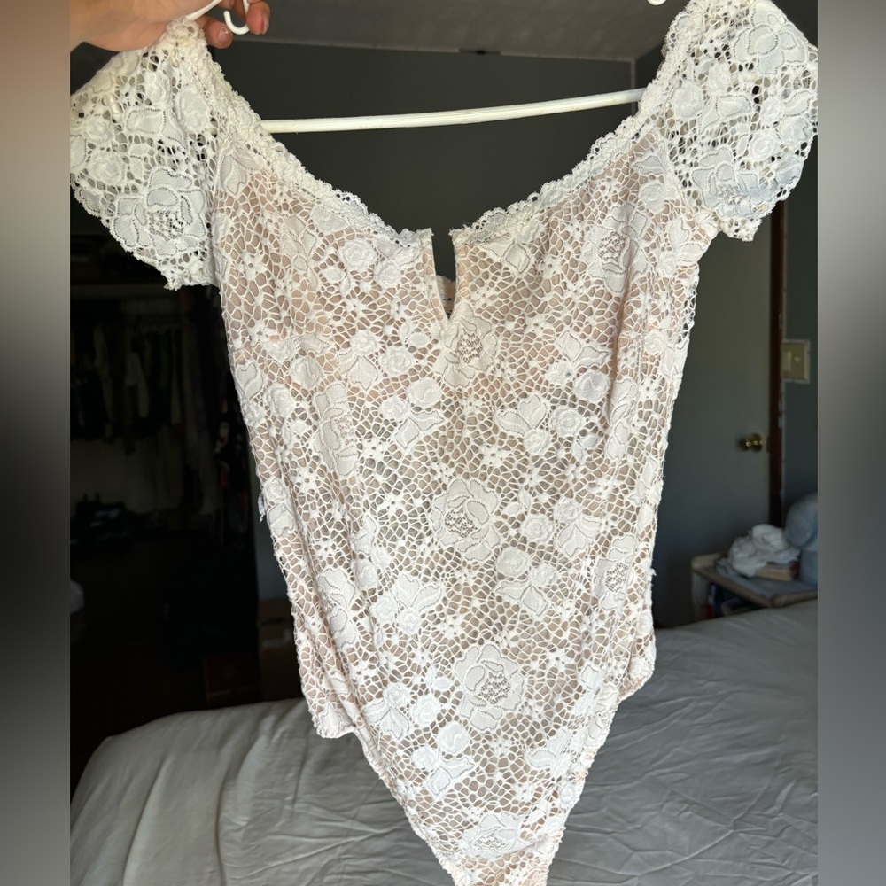 Victoria secret lace bodysuit